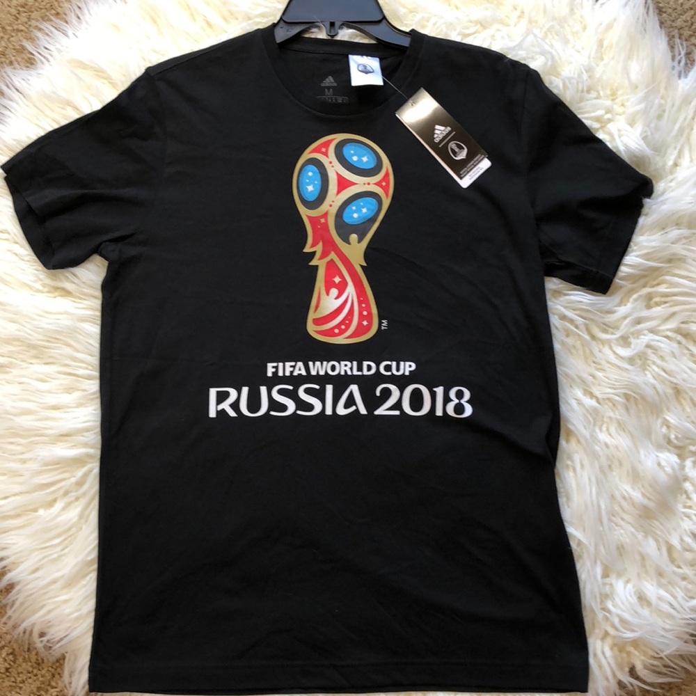 NWT Adidas FIFA World Cup Russia T-shirt medium